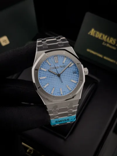 Audemars Piguet Royal Oak 15550ST Ice Blue Dial in Dubai